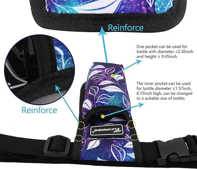 Massage Bottle Bag Massage Oil Holster Lotion Holster Massage Therapist Massage Oil Holster Massage Lotion (TH1kd- LSbaiSY)