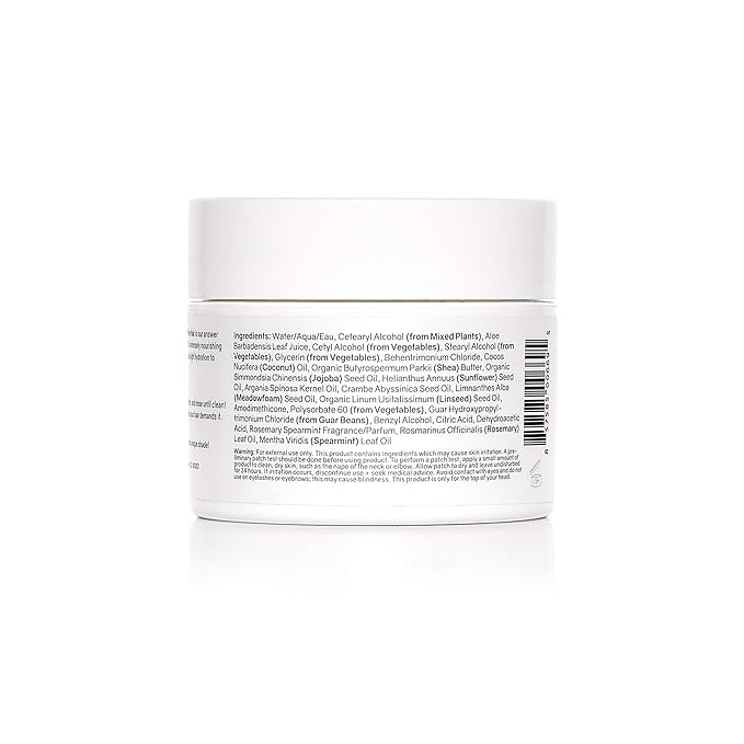 oVertone Haircare The Remedy for Fine Hair Colorless Hydrating Mask with Shea Butter & Coconut Oil, Cruelty-Free, 8 oz