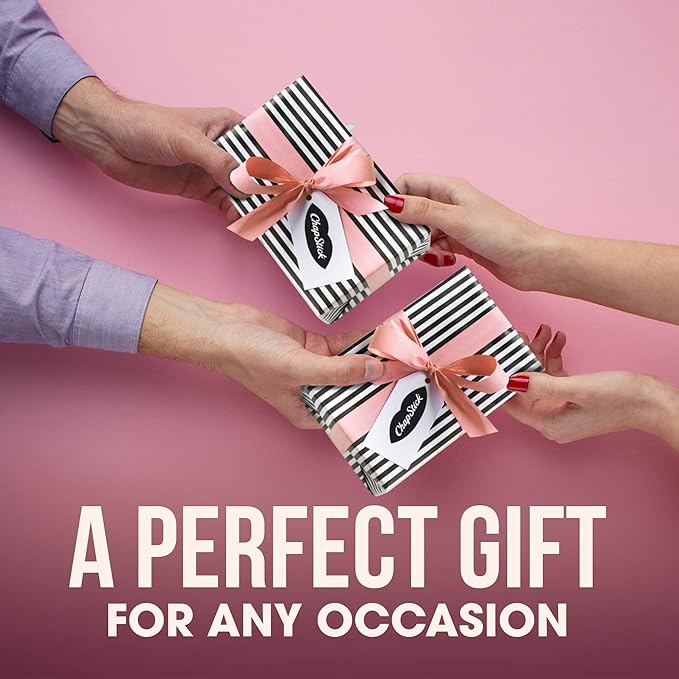 ChapStick Lip Care, Classic Strawberry 12-Count – Bulk Lip Balm, Fruity & Sweet, 0.15 Oz Ea