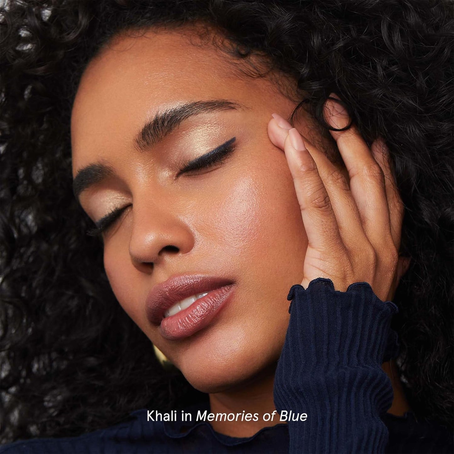 SOSHE Beauty - Waterproof Precision Eyeliner | 1.5mm Smudge-Proof Gel Liner | Easy Refills | Cruelty-Free, Certified Plastic Negative (Memories of Blue - Navy Blue)