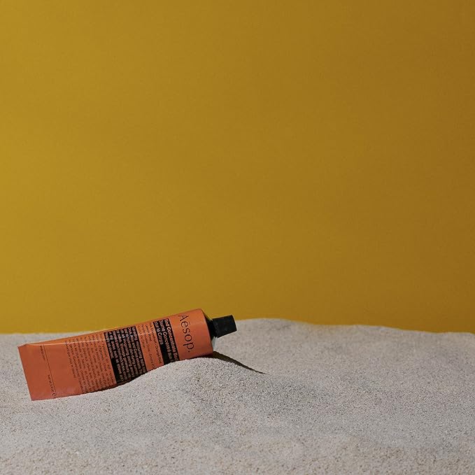 Aesop Rind Concentrate Travel Body Balm | Nourish and Smooth Skin with Shea and Cocoa Butter | Aloe Vera Juice to Soothe and Hydrate | 3.4oz / 100mL