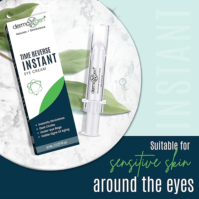 Instant Eye Cream Duo – Lightweight Formula for Hydrating & Refreshing Under-Eye Area, Reducing the Appearance of Puffiness & Dark Circles.