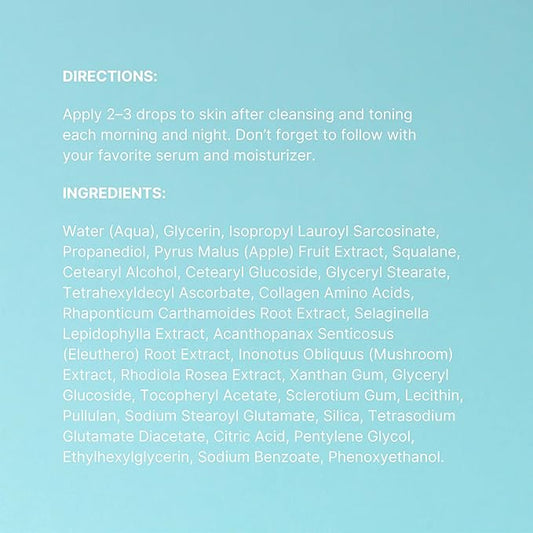 Nu Skin Nutricentials Vitamin C + Collagen Pump - Powerful Skin Serum | Hydration, and Luminous Complexion | Vegan Collagen, Fine Line Reduction Skin Care (2 fl oz)