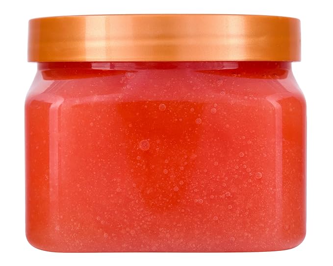 Tree Hut Peach Sorbet Shea Sugar Scrub | Exfoliating Body Scrub Removes Dead, Dry Skin for a Soft & Hydrated Feel | Nourishing Essential Body Care | 18 fl oz.