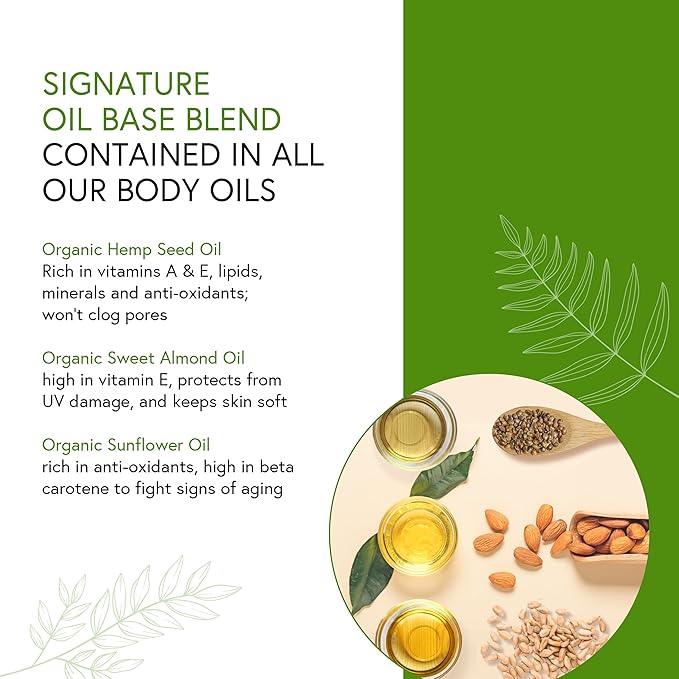 Honeybee Gardens Crystal Infused Body Oil, Clear Quartz, Organic, Moisturizing, Non-Greasy, for All Skin Types, 2 Fl Oz