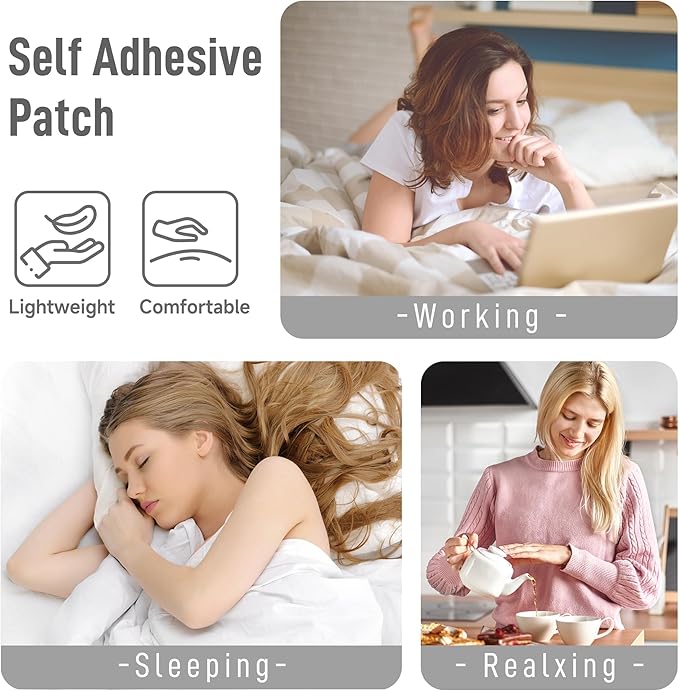 16 Pcs Disposable Castor Oil Patches for Belly Button,White Castor Oil Pack Belly Wrap Cover