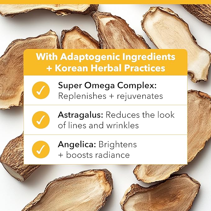 Nourishing Face Oil - Anti-Aging Daily Facial Oil Deeply Moisturizes, Soothes & Smooths Skin for a Radiant, Youthful Look, Korean Skincare for All Skin Types, 30 ml