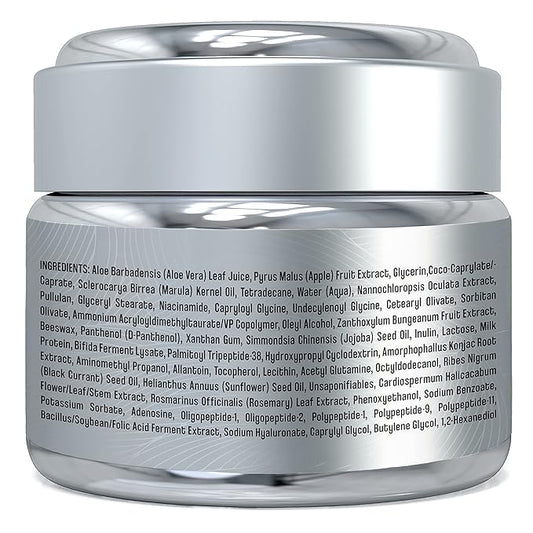 Epic Organic Age Defense | Men's Face Moisturizer | Anti-Aging Cream with Hyaluronic Acid, Collagen | Day and Night Facial Skin Care | Anti Wrinkle Face Cream | 1.7 oz