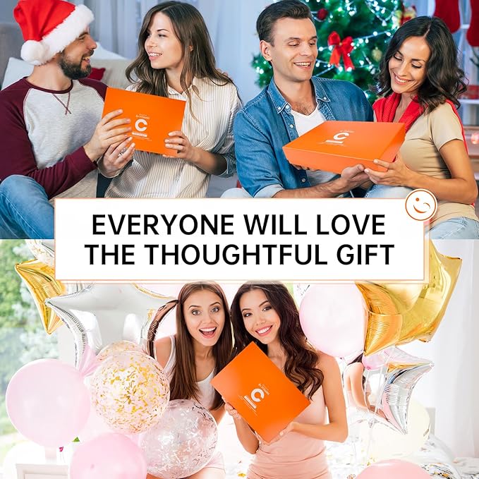 Vitamin C Skincare Set, 6-In-1 Skincare Gift Set With Facial Cleanser, Toner, Eye Cream, Serum, Lotion & Face Cream, Moisturizing Face Skin Care Kit for Anti-Aging, Anti-Wrinkle