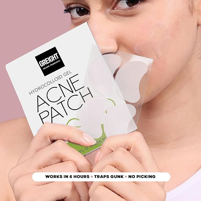 pimple patches for face - (40 Count) acne patches Hydrocolloid for Covering Zits and Blemishes Zits and Breakouts with - Vegan, Cruelty Free, Carbonfree (40 PATCHES)