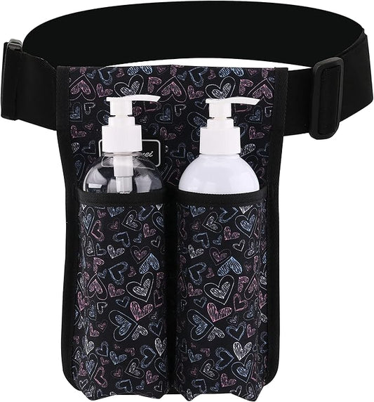 Massage Oil Bag - Massage Therapist Bottle Holster for Lotion & Oil