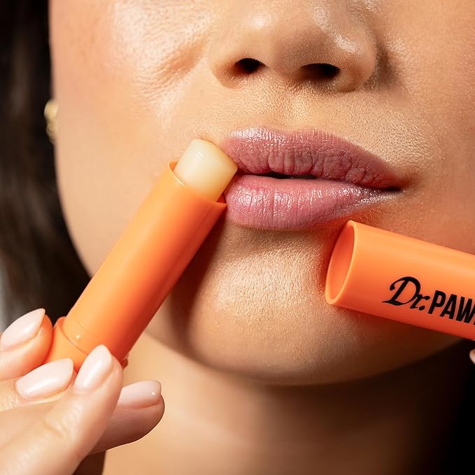 Dr. PawPaw Lip Balm - Hydrating Lip Balm Moisturizer with Aloe Vera for Deep Nourishment - Castor Oil Enriched - Mango - 0.13 oz