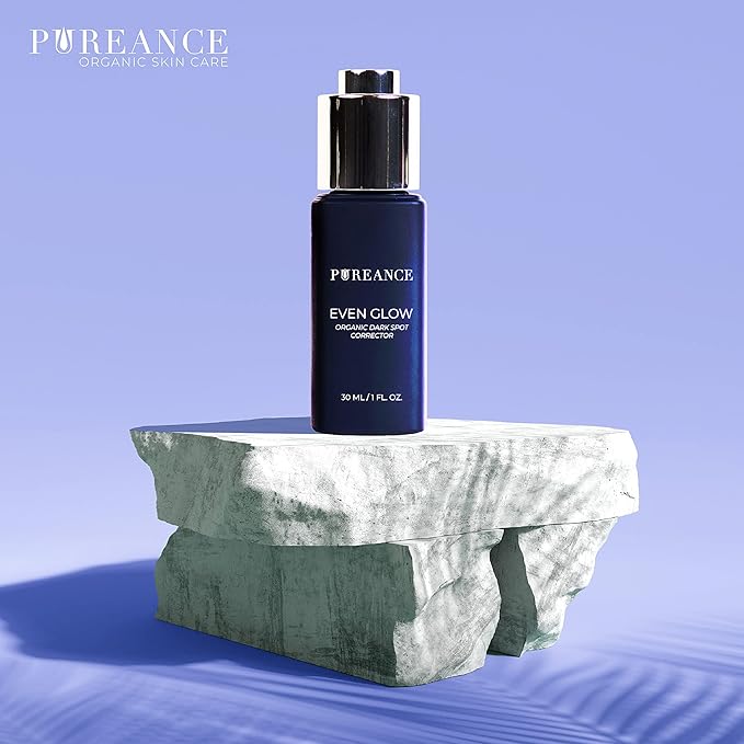 Even Glow - Organic Vitamin C Serum for Dark Spots on Face - Dark Spot Corrector, Dark Spot Remover for Face & Body - with Kakadu Plum Extract, Maple Leaf Extract, Aloe Leaf Juice & More - 1 Fl Oz