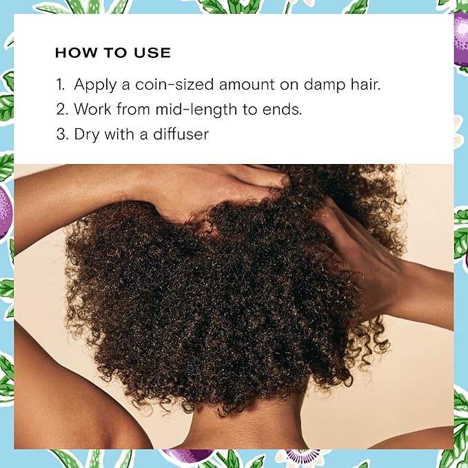 Ceremonia Pequi Curl Activator Anti-Frizz Curl Booster with Pequi Oil & Murumuru Butter, 6.7 Fl Oz | 200 mL