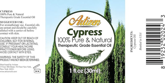Artizen 30ml Oils - Cypress Essential Oil - 1 Fluid Ounce