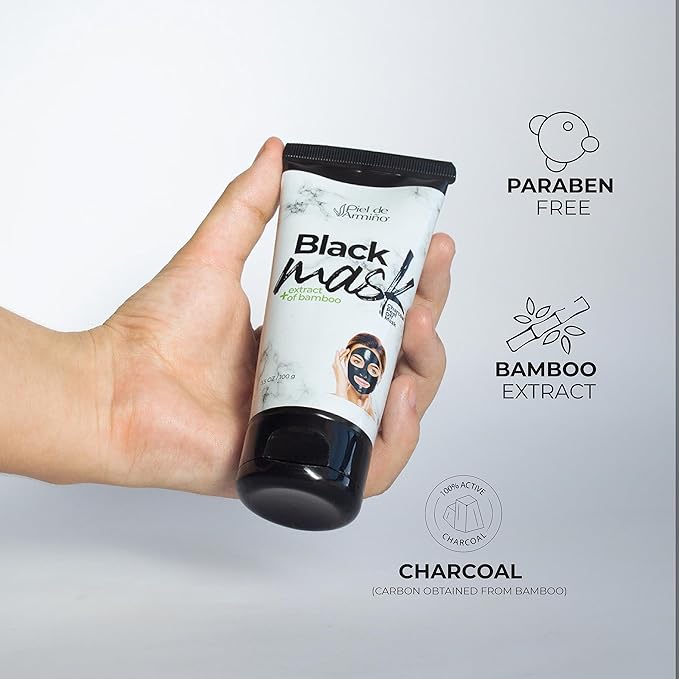 Peel off Face Mask, Black Head Remover for Nose, Black Face Masks, Charcoal Face Mask, Facial Masks, Black Masks, Mascarilla para Puntos Negros