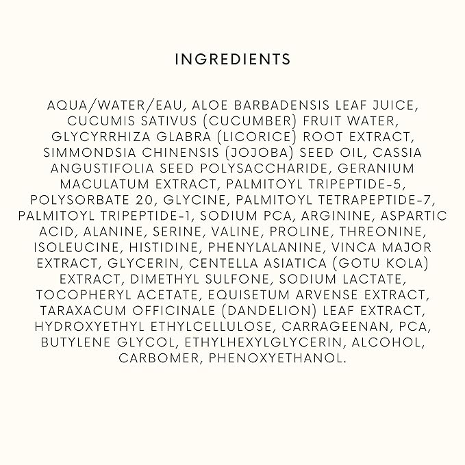 Peptide Power Anti-Aging Eye Gel For Men with Peptide Complex - Daily Wrinkle Creamy Gel - Line Smoothing For Wrinkles, Dark Circles & Puffiness 0.5oz