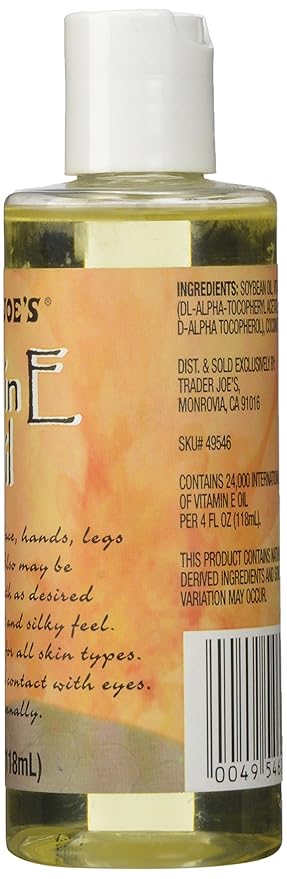 Trader Joe's Vitamin Oil E, 4 Ounce
