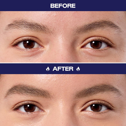 ALLEYOOP Swift Eyebrow All-In-1 Brow Definer with Built-In Sharpener & Spoolie Brush, Water & Smudge Resistant and Eyebrow Pencil for Women, Natural Matte Finish, Vegan, Cruelty-Free (Taupe)