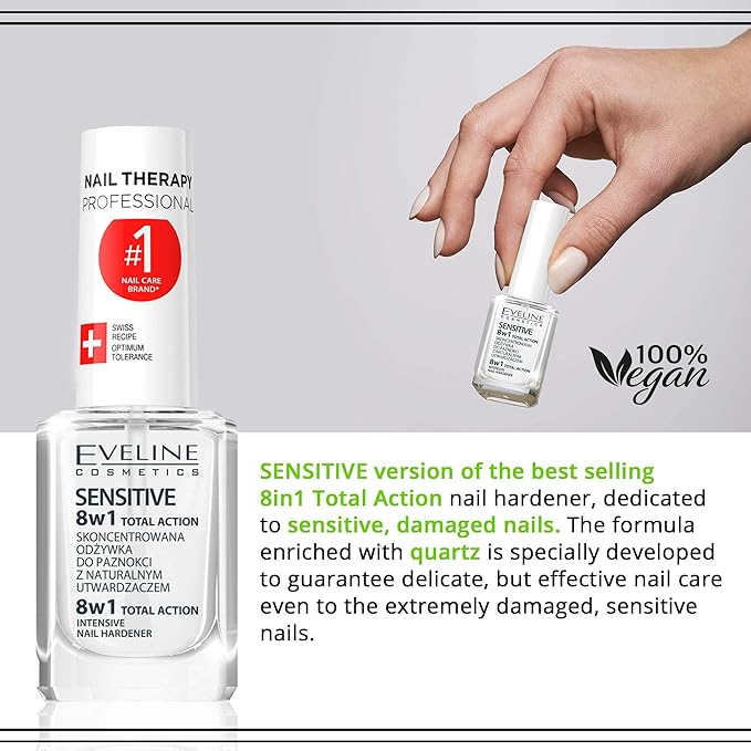 Total Action 8 in 1 Intensive Nail Treatment and Conditioner Sensitive