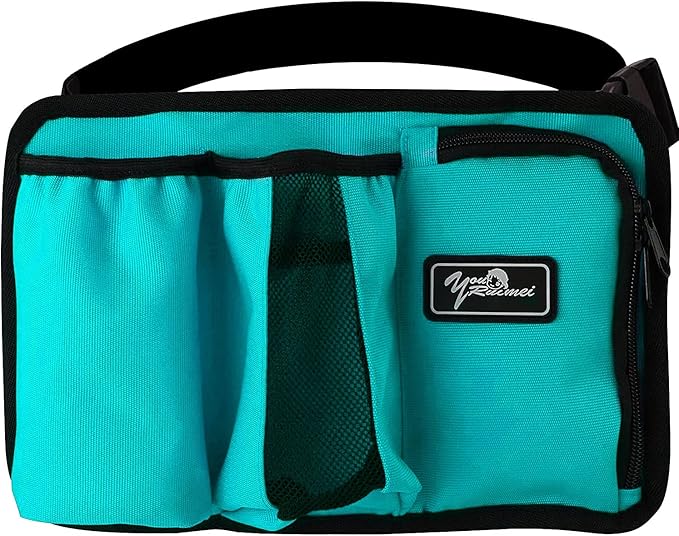 Massage Bottle Bag Massage Therapist Holster Massage Lotion Holster Massage Oil Holster（YR3KD-3Blue-green）