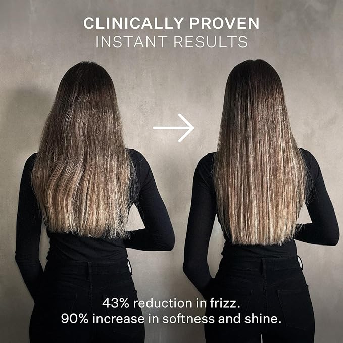 Remilia Hair Serum for Frizzy and Damaged Hair – Keratin, Silk Protein & Vitamin B5 – 30 Capsules – Anti-Frizz, Repair & Smooth Finish