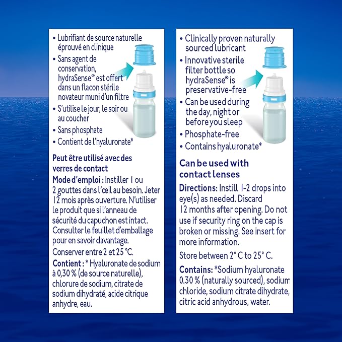 Gel Drops 10ml Night Therapy for Dry Eyes