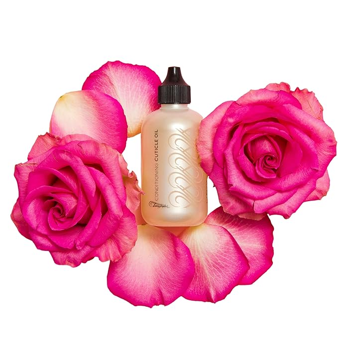 Tammy Taylor Hydrating Nail Cuticle Oil with Cuticle Cream | Peach Cuticle Softener w/Vitamin E, Jojoba Oil, Natural Ingredients & USA Made Professional Nail Growth Oil for Growth & Strength 4 oz