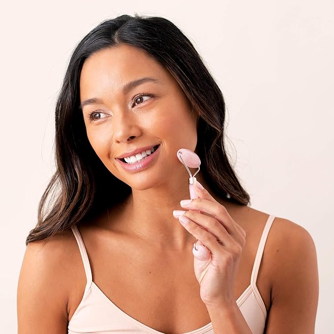 Rose Quartz Facial Roller (Pack of 4)
