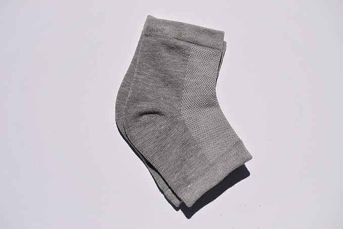 Dry Cracked Heel Repair Intensive Treatment Foot Spa Kit With Skin Moisturizing Feet Cream With 2 Pair Silicone Moistu