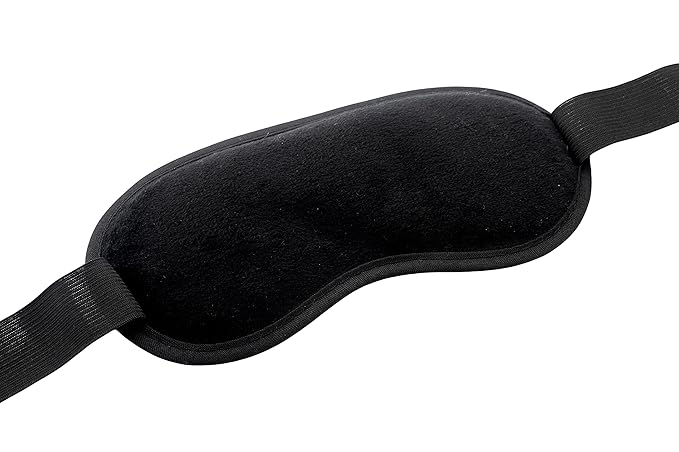 Fisura - Cooling gel eye mask F*cking hangover. Black hangover eye mask. Gel mask for puffy eyes and dark circles. Cold/Warm Therapy. Includes a Storage Pouch. 7,28 x 3,54 inches