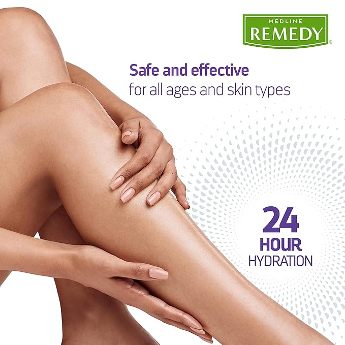 Medline Remedy Clinical Skin Cream Moisturizer, Unscented (16 fl oz Pump Bottle), Nourishing for Dry Skin, Paraben & Sulfate-Free Moisturizing Cream for Face and Body, Lotion for Sensitive Skin