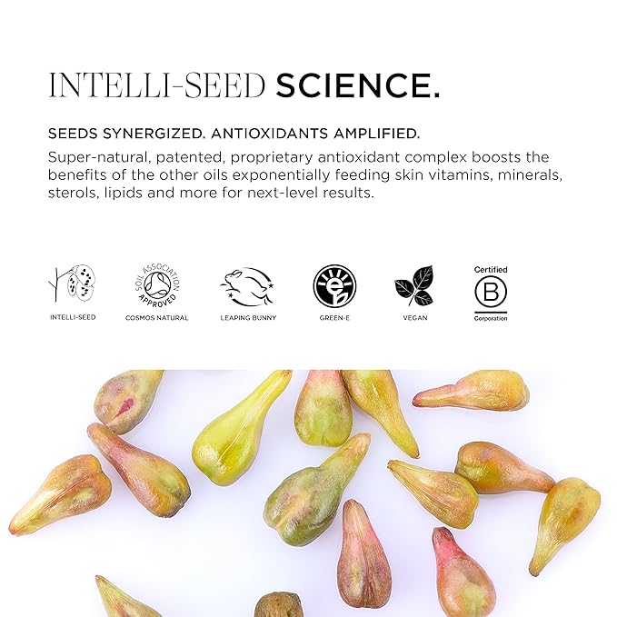 Liquid Green Body Oil, Intensive Hydration and Radiance, Antioxidant and Soothing for All Skin Types, Vegan, 3.4 Oz