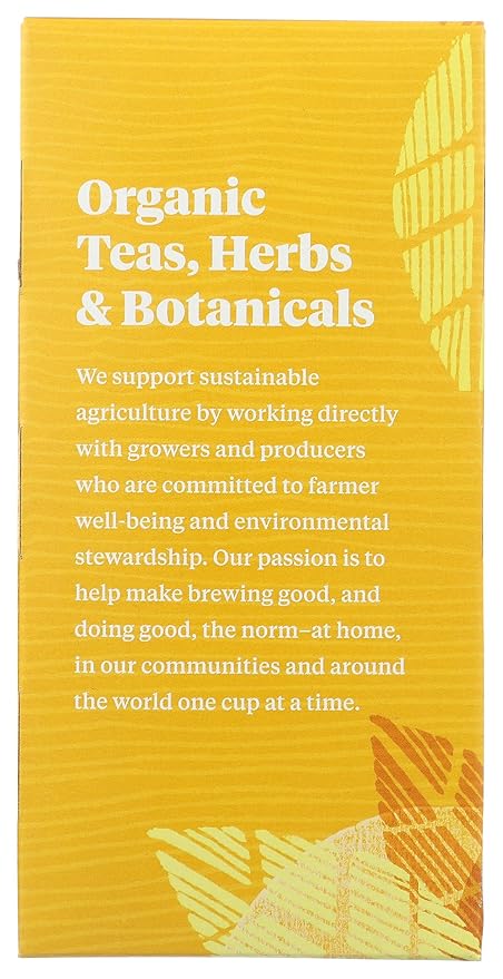 Allegro Tea, Organic Lemon Ginger Tulsi Tea Bags, 20 ct