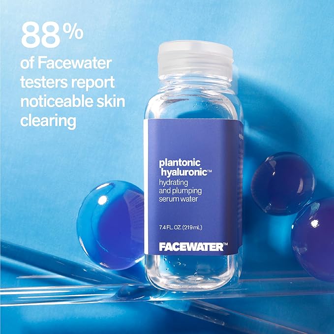 Facewater Plantonic Hyaluronic Hydrating and Plumping Serum Water