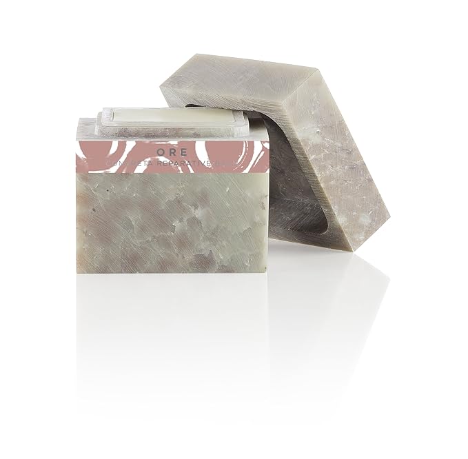 Zents Concreta Firming Repair Balm & Solid Parfum (Ore Fragrance) | Moisturizing Shea Butter & Coconut Oil for Skin | 1.25 fl oz