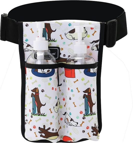 Massage Bottle Bag Massage Oil Bag Massage Therapist Holster Massage Lotion Holster Massage Oil Holster (YR-2KD-XiaoGou）