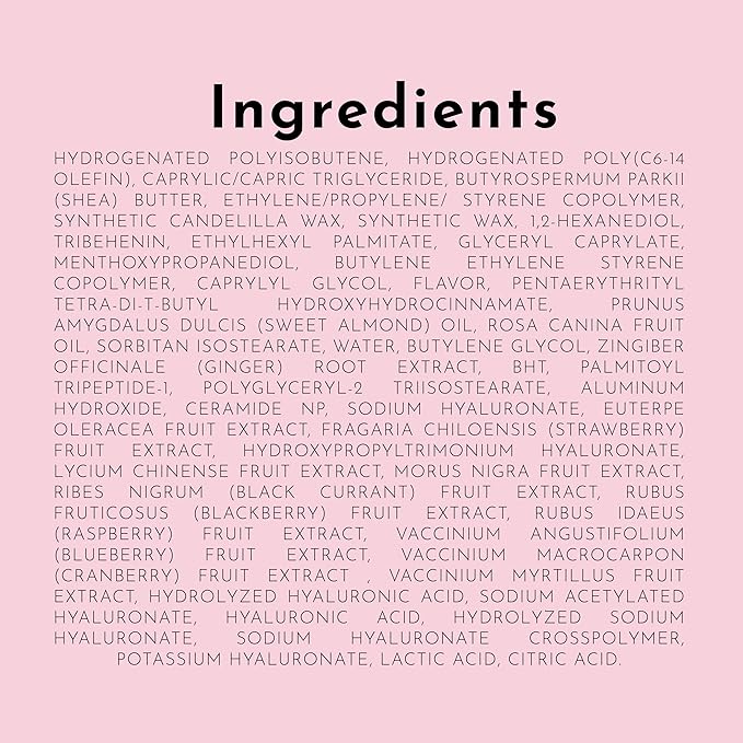 Forget the Filler Lip Mask - Cherry Vanilla - Premium Overnight Lip Plumping Treatment with Natural Ingredients Designed to Plump, Hydrate, and Smooth Lips - 0.28 oz