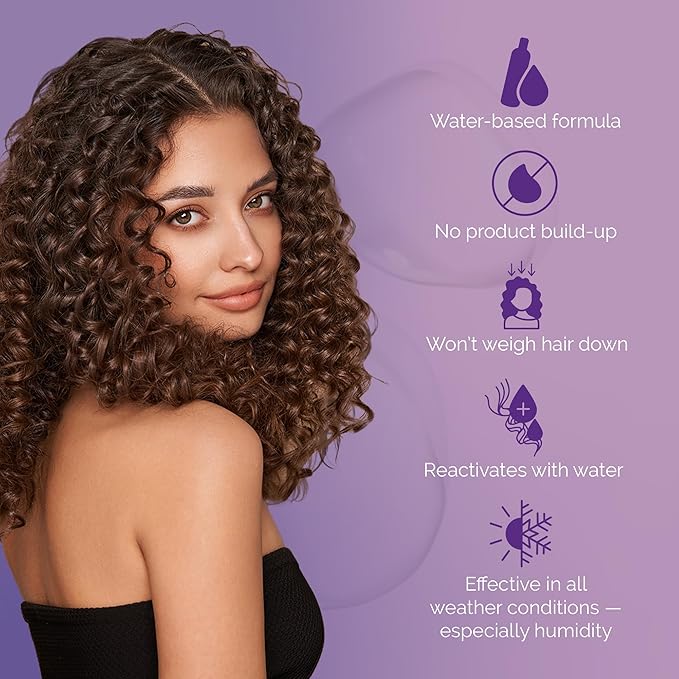 Original Curl Keeper Travel (Carry-On Approved) Multi-Pack, Anti-Frizz Curl Defining Hair Styler (3 x 100ml) - Curl Definer Liquid Gel - Wavy & Curly Hair Products for Women (Cream Alternative)