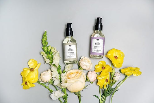 Edens Garden Vanilla Sandalwood Bath & Body Oil – Luxury Aromatherapy Blend with Pure Essential Oils & Vitamin E for Smooth, Hydrated Skin – After Shower Moisturizer for Women & Men, 2 fl oz (59 ml)