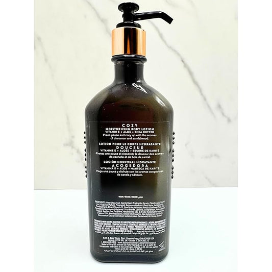 Bath and Body Works Aromatherapy Cinnamon & Sandalwood Body Lotion with Natural Essential Oils 6.5 Fluid Ounce (Cinnamon & Sandalwood)