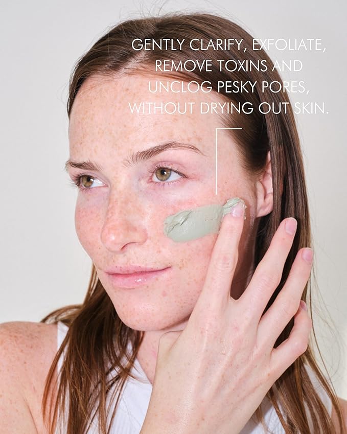 MARA - Natural Volcanic Sea Clay Detox Masque | Plant-Based, Hypoallergenic Skin Care | Moisturizes + Soothes To Minimizes Look of Pores + Exfoliate (1.69 oz | 50 ml)