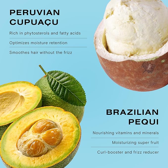 Ceremonia Pequi Curl Activator Anti-Frizz Curl Booster with Pequi Oil & Murumuru Butter, 6.7 Fl Oz | 200 mL