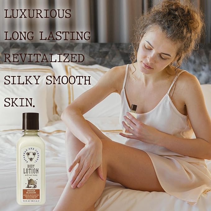 Savannah Bee Company Honey Body Lotion - All Natural Body Lotion for Women and Men
