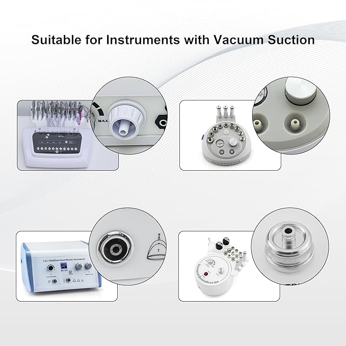 Elitzia Vacuum Accessories Cup for Breast Lifting One Pair Breast Enlargement Pump Cups Machine Salon Spa Equipment Beauty Instrument (Cup 120)