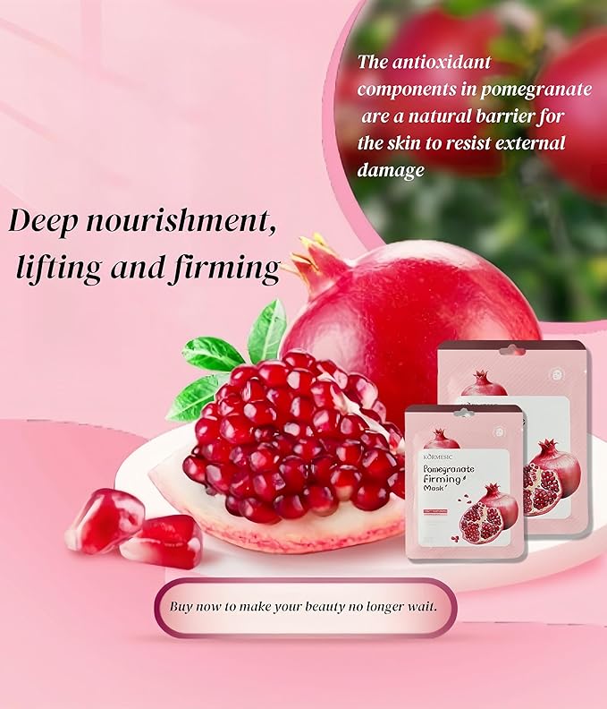 Facial mask Moisturizing face Mask - 10 Sheets, Deep Hydration, Improves Dry Skin, Sheet Mask, skincare for All Skin Types