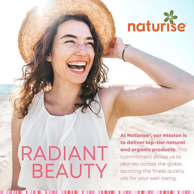 Organic Rosehip Seed Oil for Face, 100% Pure, Natural Cold Pressed Rose Hip Oil for Skin, Hair, Nails and Body Care (2 FL. OZ.)