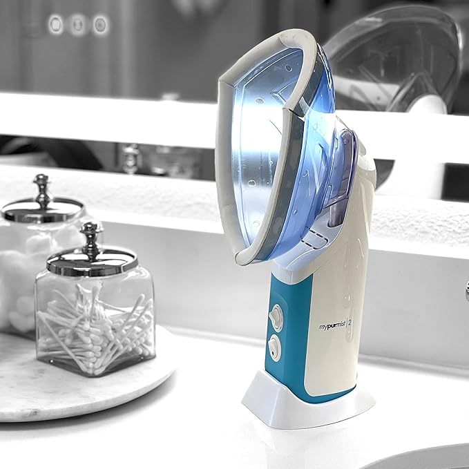 Mypurmist Facial Steam Mask Accessory - Convert Mypurmist Free/2 into Professional Facial Steamer, Hydrate Skin, Unclog Pores, Includes 4-Piece Skin Kit for Blackhead Removal