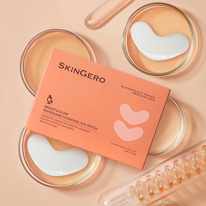 BRIGHT & GLOW REFRESHING HYDROGEL EYE PATCH (1 pair)