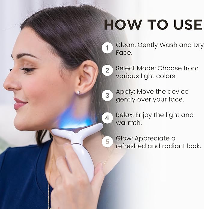 Red Light Device for Skin Care - Radiance and Beauty Enhancement for Your Daily Routine